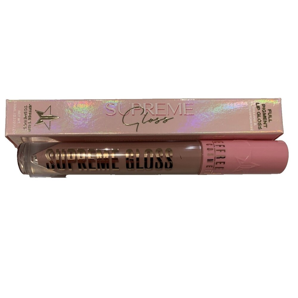 Jeffree Star NIB -"NAKED IN THE DARK"- Supreme Gloss Full Pigment Lip Gloss
